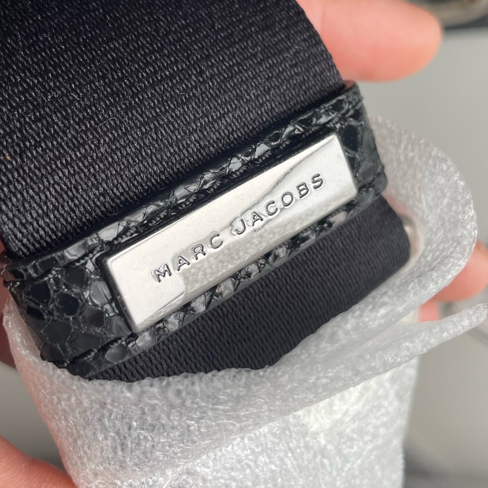 Marc Jacobs X Julie Verhoeven Leather Python Snake Snapshot Camera Bag - Picture 7 of 16